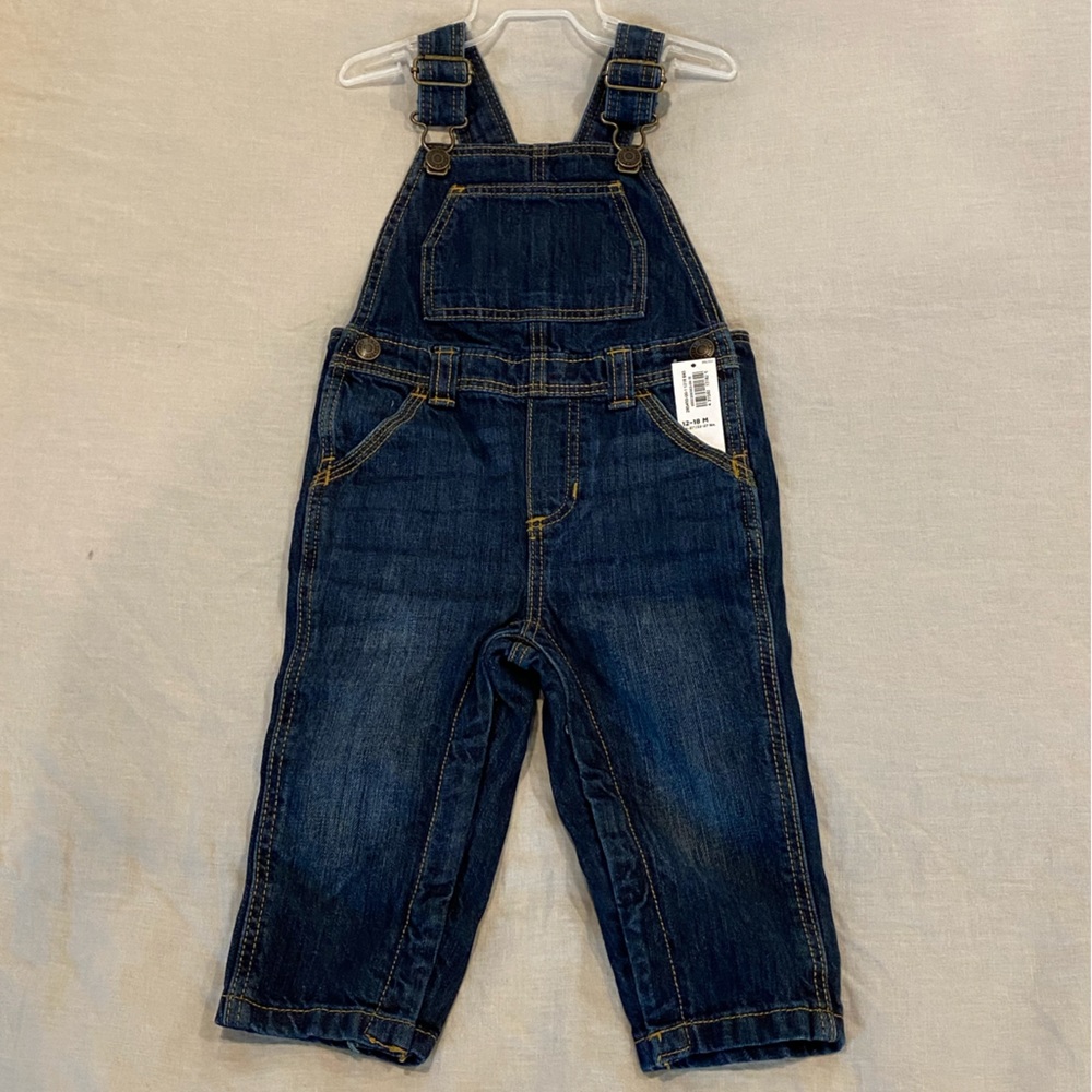 Denim overalls
